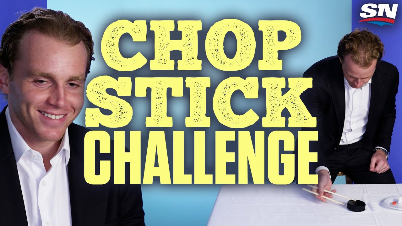 Can These NHL Players Pick Up A Hockey Puck With Chopsticks?