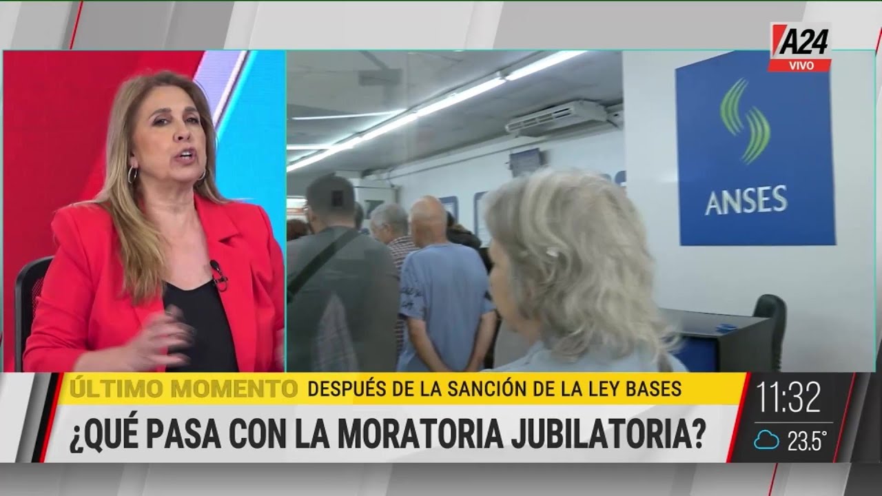 ¿Qué pasará con la moratoria jubilatoria después de la sanción de la Ley Bases?