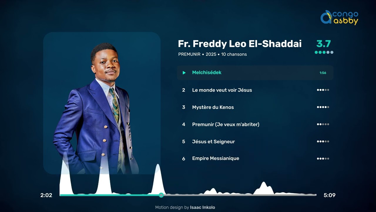Melchisédek -  Fr. Freddy Leo El-Shadaï ( Audio visualizer )