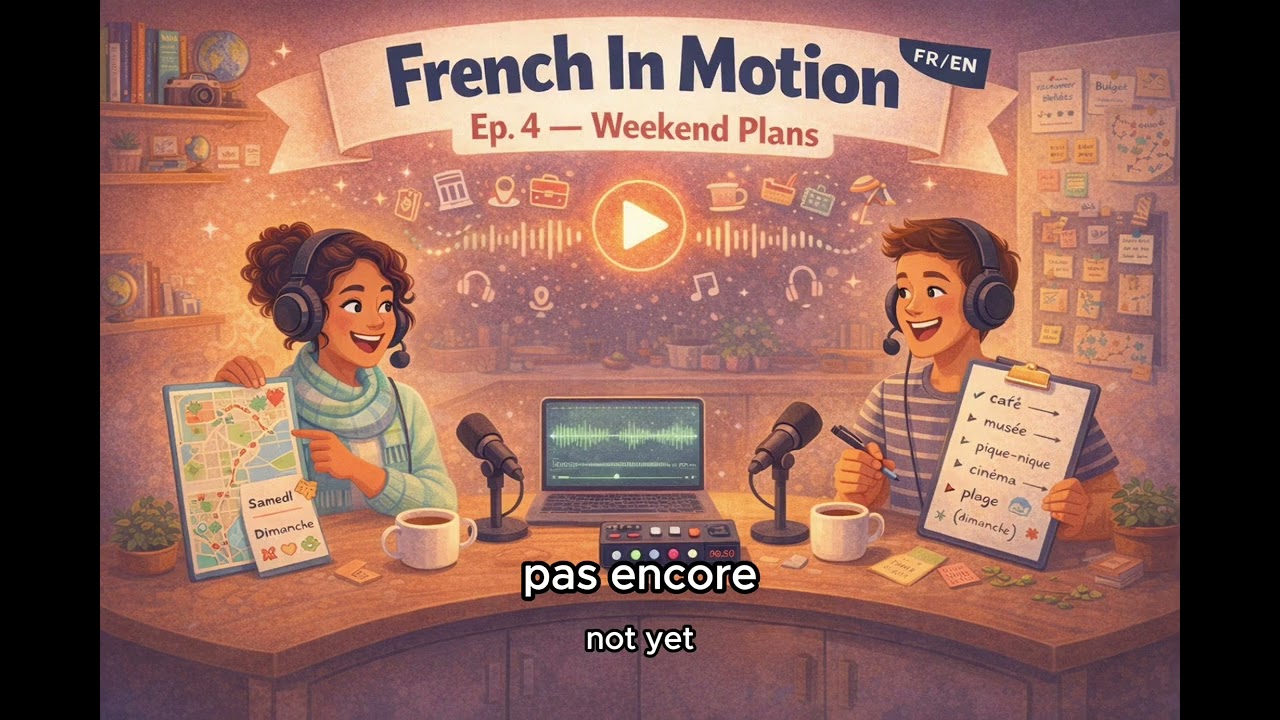 LEARN FRENCH Episode 4: Week-end en Vue