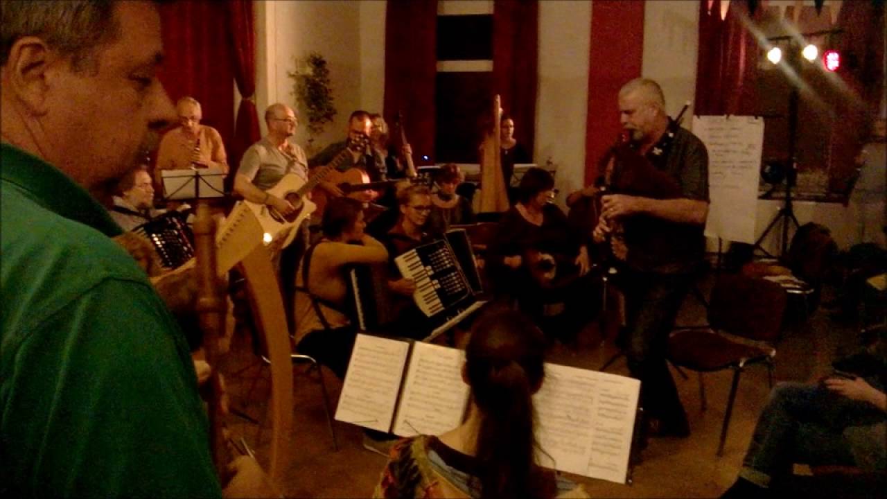 The Radis orchestra playing 'The Rose of Raby'