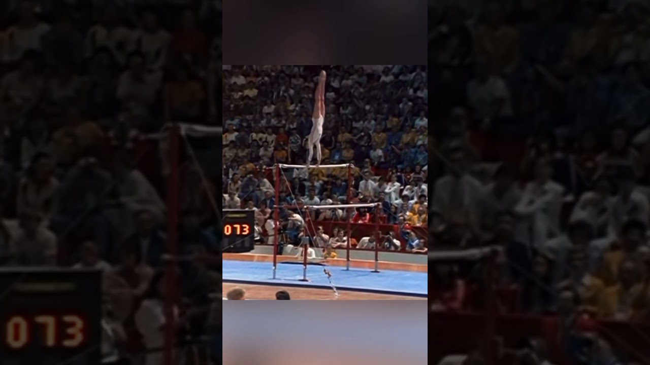 Nadia Comaneci Golden Bars 1976