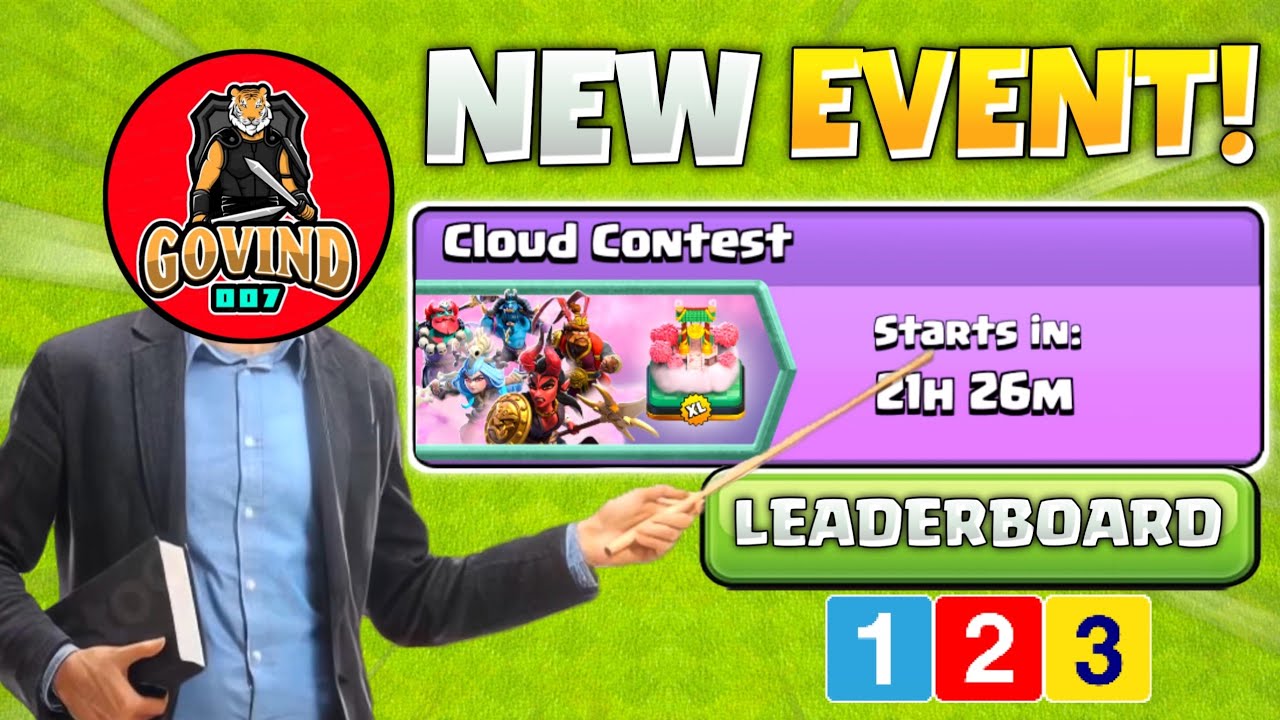 CLOUD CONTEST! SPECIAL EVENT COMING IN CLASH OF CLANS 