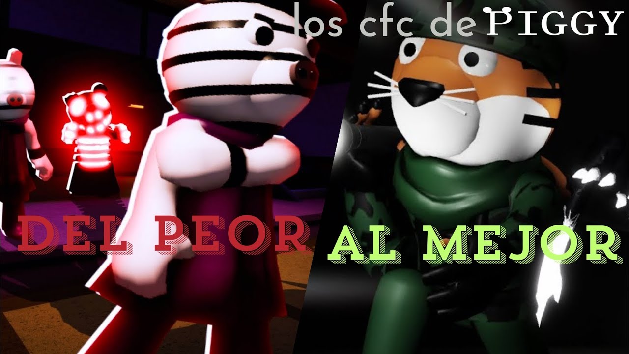 🔥los CFC de piggy DEL PEOR AL MEJOR🔥 | opinión / XAVIblox