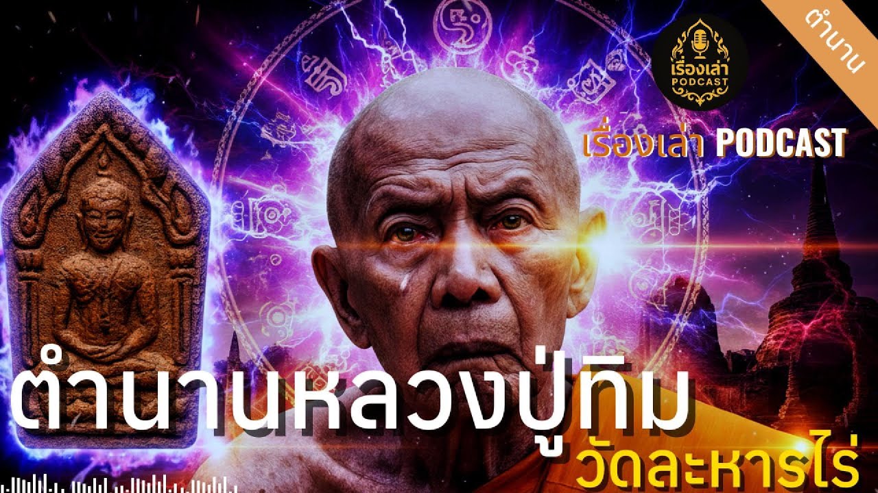 เรื่องเล่าตำนาน Ep.67 •  ตำนานหลวงปู่ทิม วัดละหารไร่ • พระผู้ไม่ตายแห่งระยอง | เรื่องเล่า PODCAST