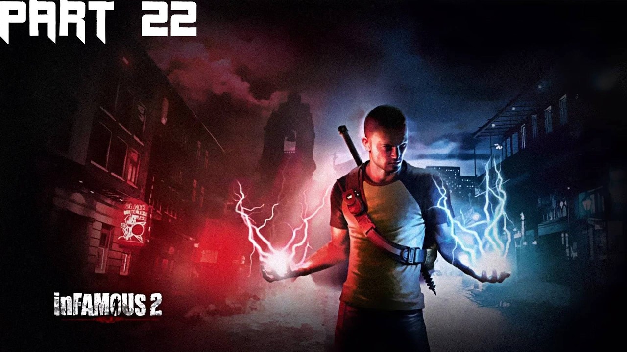 inFAMOUS 2 (PS5) Lets Play Part 22 -Burning Wells