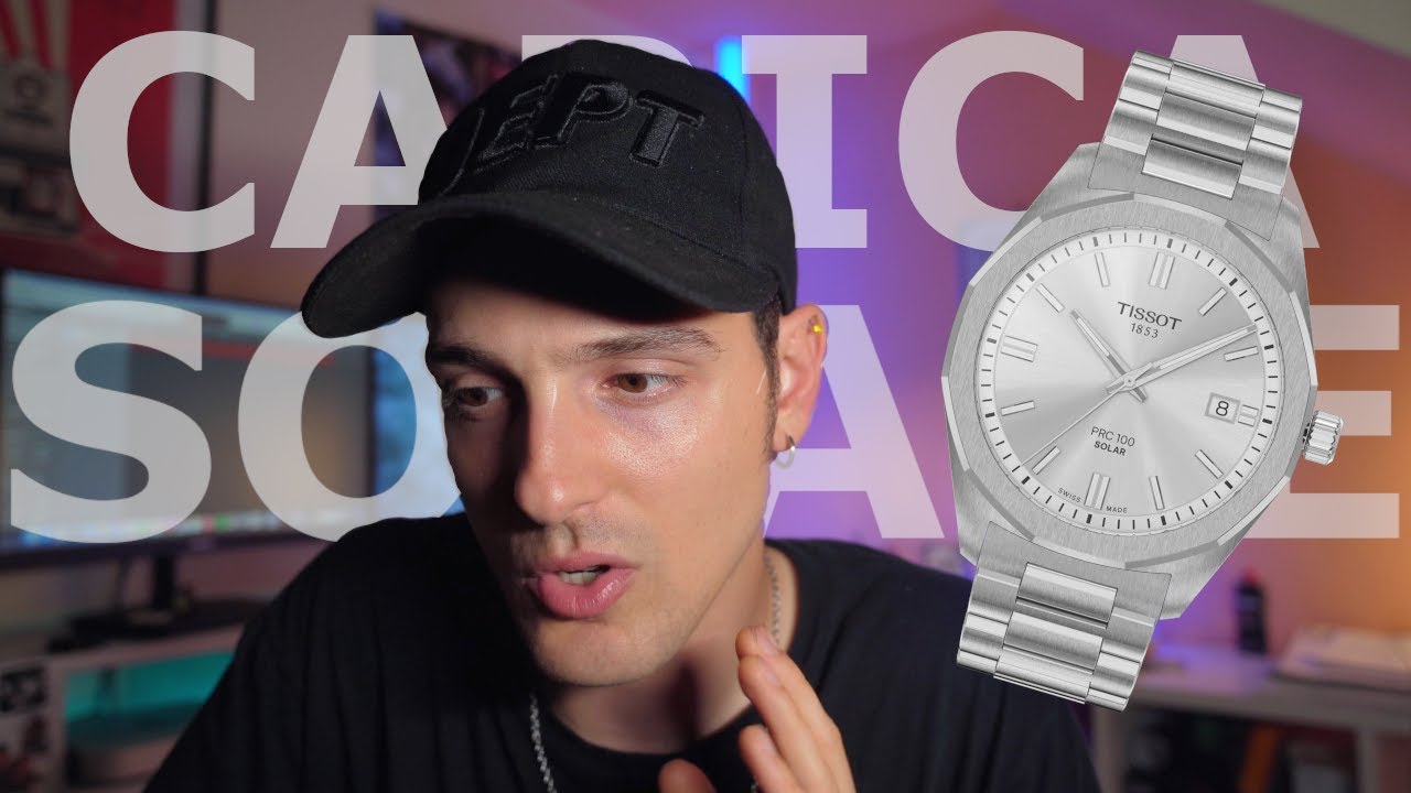 Tissot PRC100: il carica solare che mancava ☀️⌚️