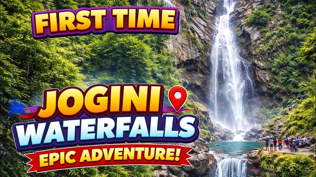 Jogini Falls Manali Trek | We 3 Friends Went to Explore This Beautiful Waterfall !