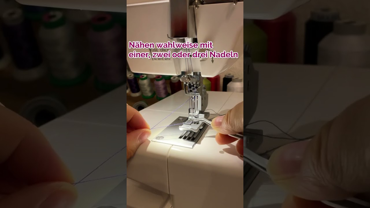 Janome Cover Pro 2000 CPX – Perfekte Säume mit Coverstich-Komfort – zu mieten