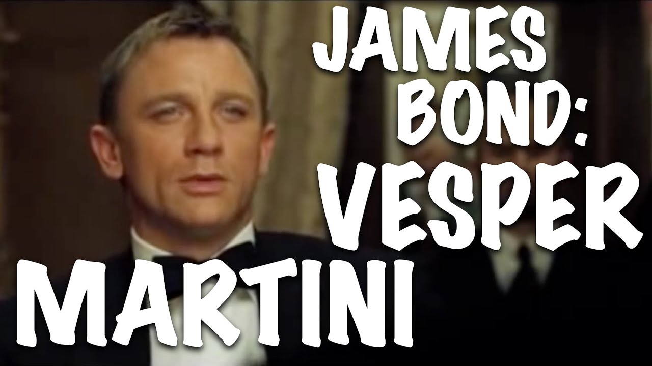 The James Bond Vesper Martini Cocktail Recipe - Bartending Pro
