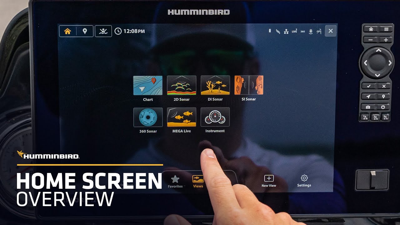 Humminbird Home Screen Explained | XPLORE Fish Finder