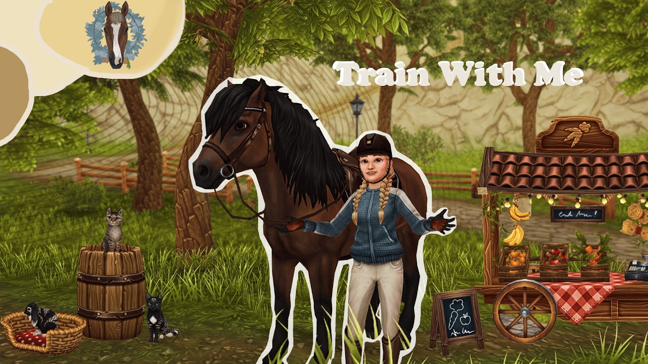 TRAIN WITH ME Get to know me + Yap session | Star Stable Online