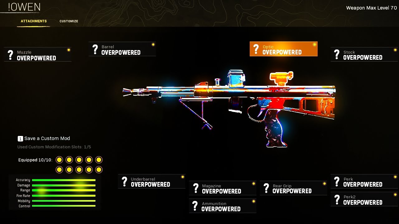 the #1 OWEN GUN Class Setup in Warzone Pacific! (Best Owen Gun Loadout Warzone)