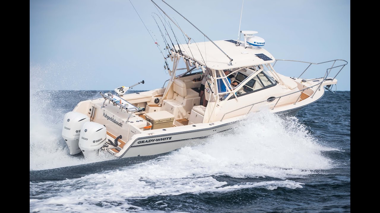 Dan Londero's sweet Grady-White Marlin 300