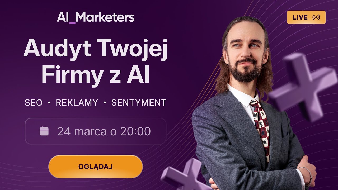 Audyt Twojej firmy z AI na żywo | LIVE AI_Marketers