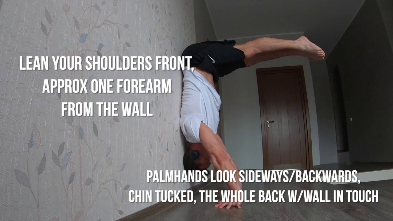Handstand alignment and balances exercises | Intermidiate