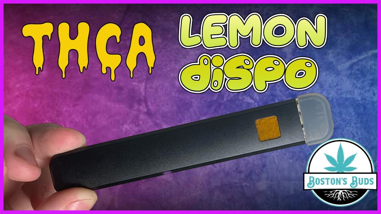 Lemon Flavored THCA Dispo - Boston's Buds
