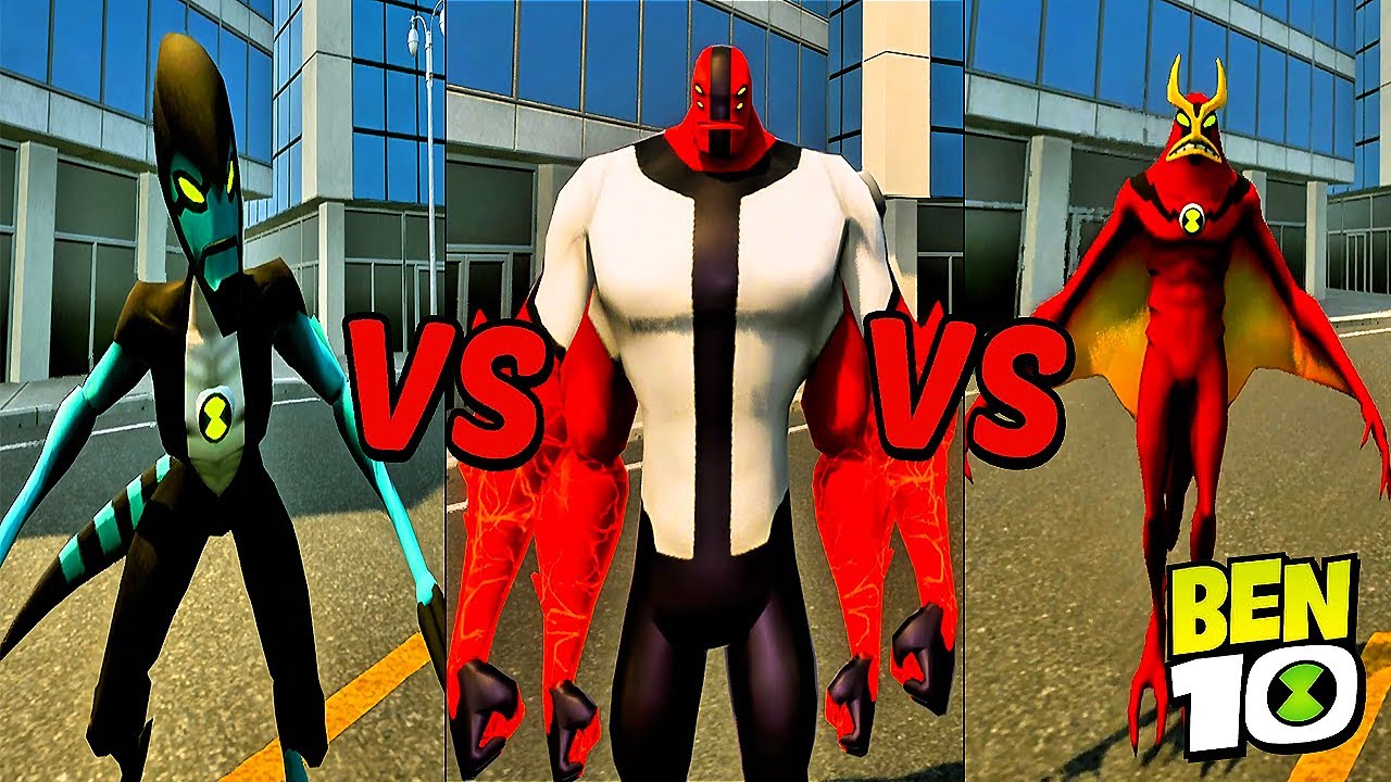 XLR8 Vs FOURARMS Vs JETRAY, Who will WIN? | BEN 10 Fanmade Game! #ben10 #ben10game #ben10games
