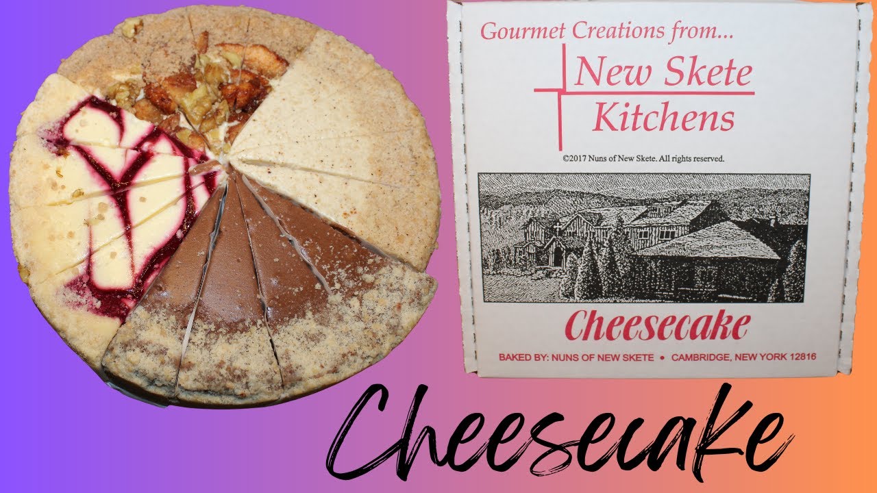 New Skete Kitchens Nuns of New Skete Cheesecake FOUR Flavors (Goldbelly) Review