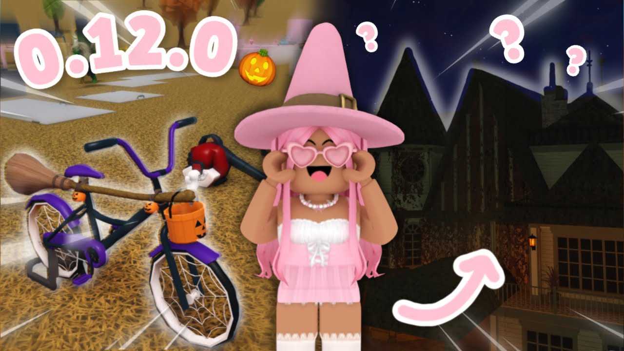 BLOXBURG HALLOWEEN UPDATE IS HERE!! (NEW LOCATIONS, NEW ITEMS + FOOD AND MORE!!) 0.12.0