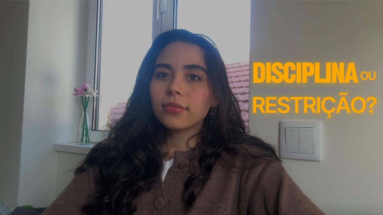 Você está confundindo disciplina com restrição?