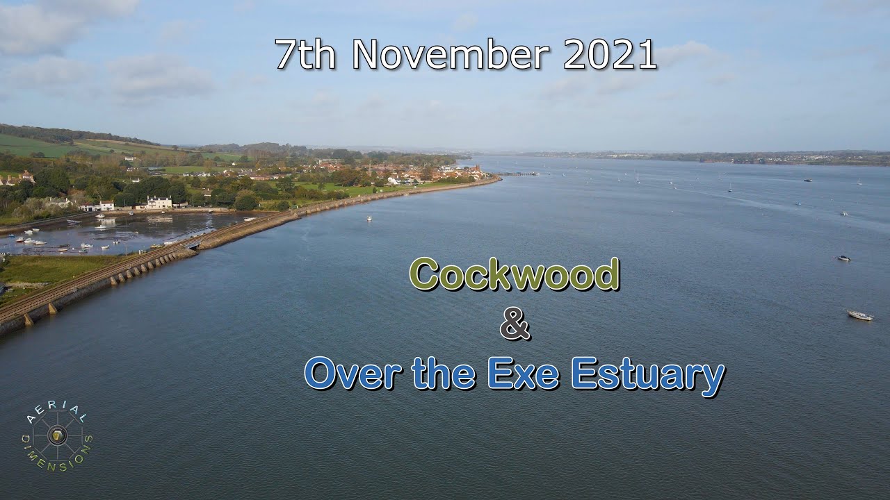 Cockwood, Starcross and over the Exe Estuary