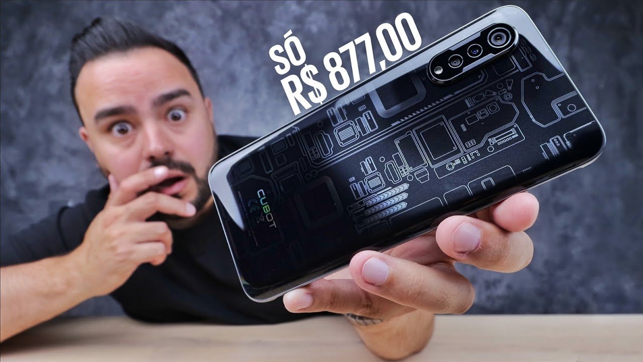 INACREDITÁVEL ! 24GB RAM + CÂMERA 100MP + TELA 120Hz + 256GB ROM = CUBOT X70