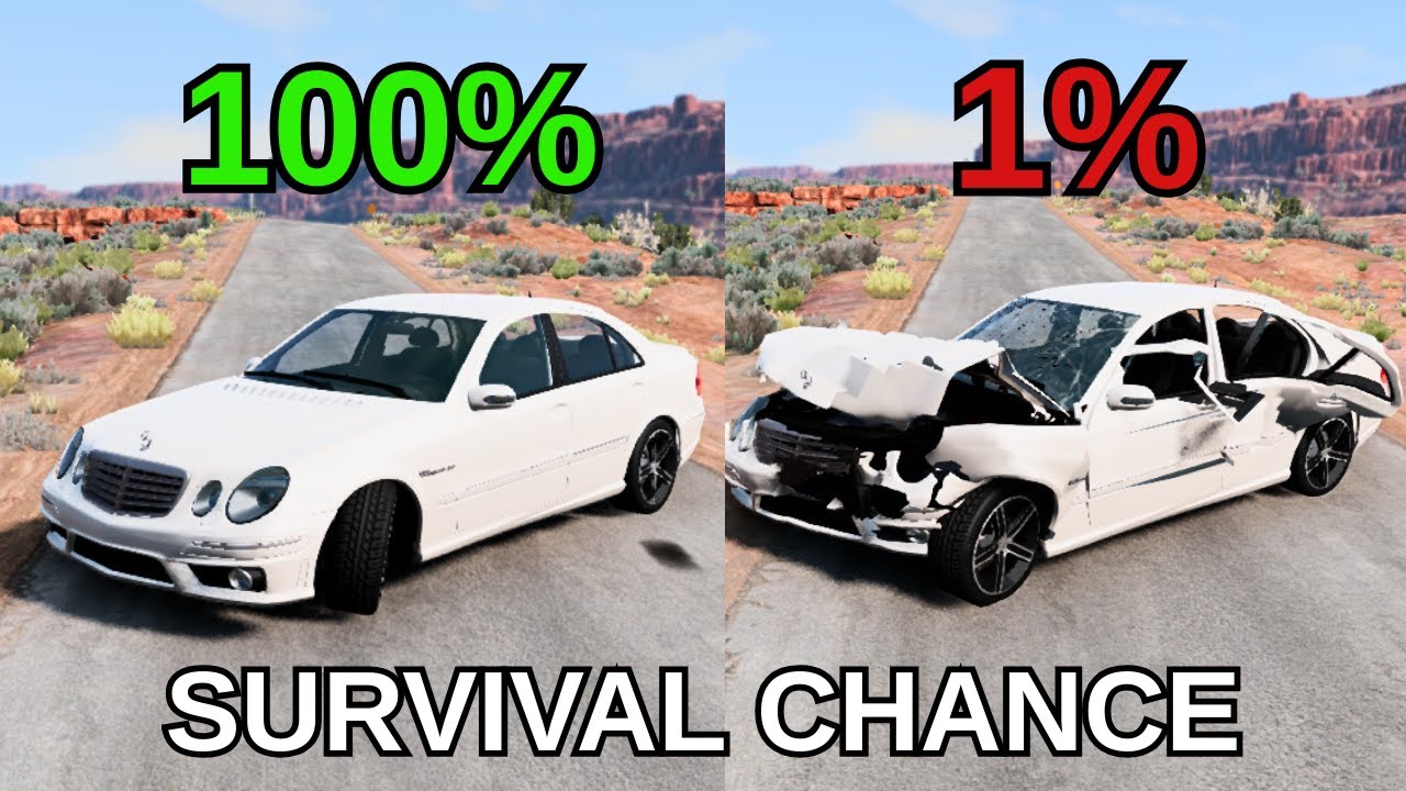 Best of Realistic Survival Chance Crashes #1 | BeamNG.drive