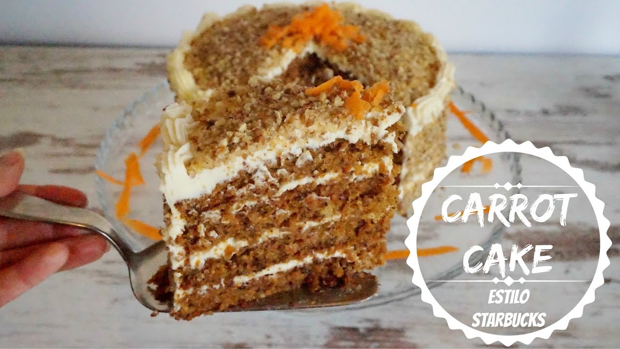 Carrot cake-Tarta de zanahoria al estilo Starbucks-
