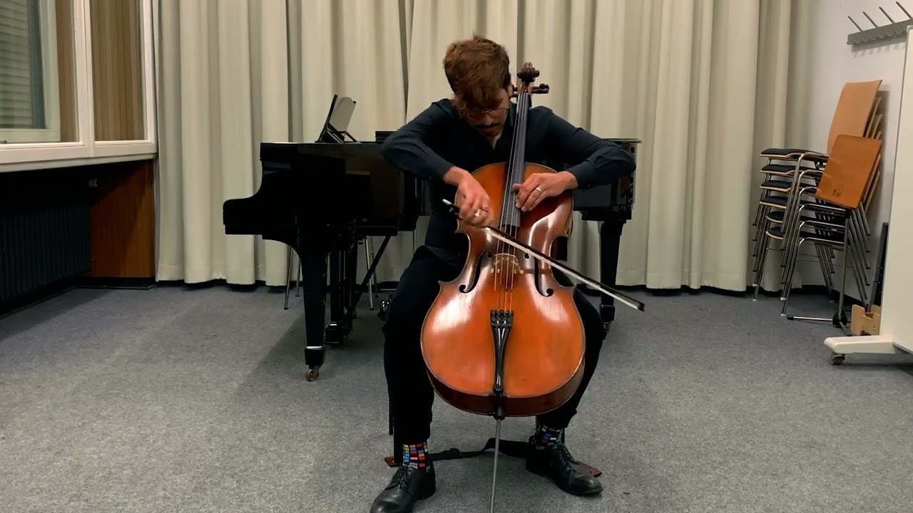 Cello Audition for Israel Symphony Orchestra, Rafael Frotgar