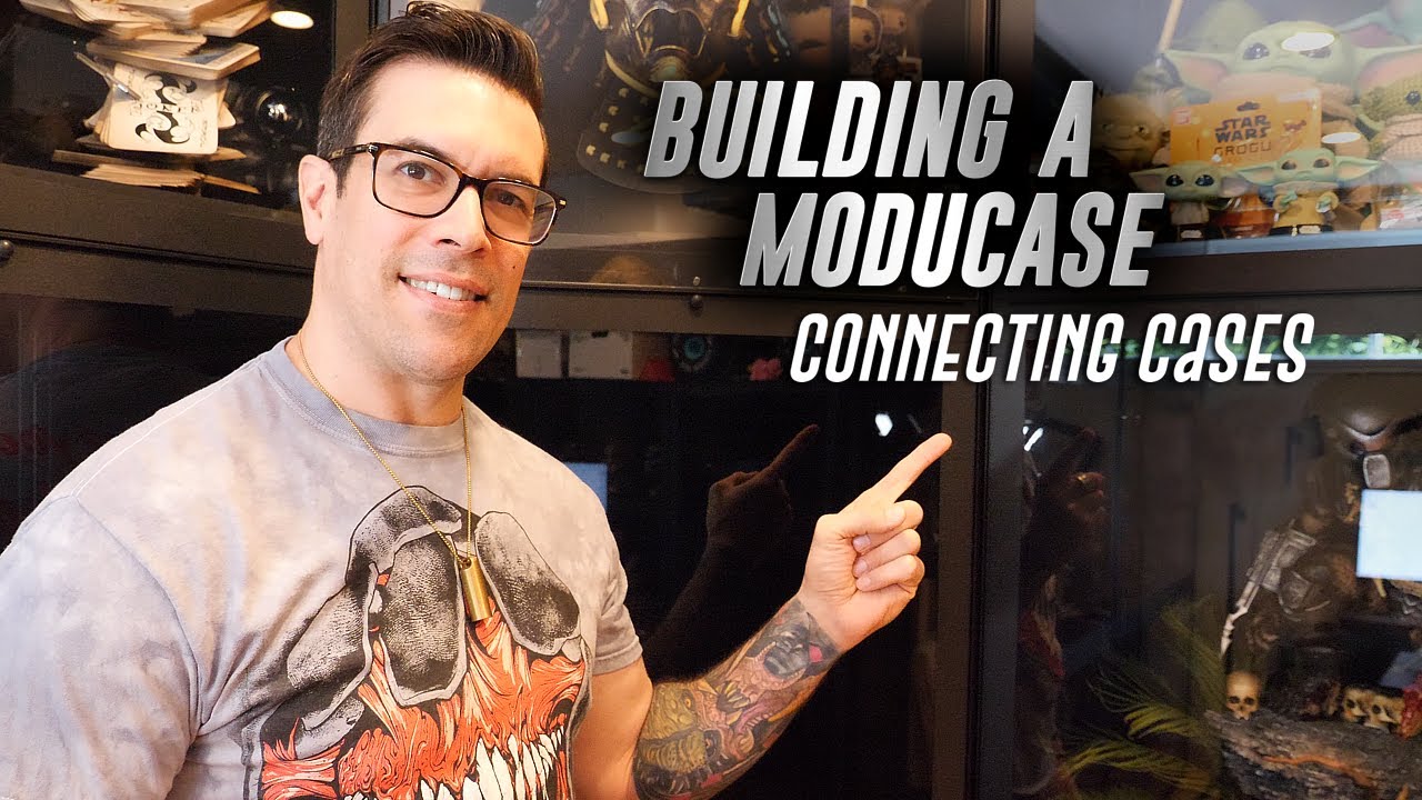 How to Stack and Connect Moducase Display Cases Together!