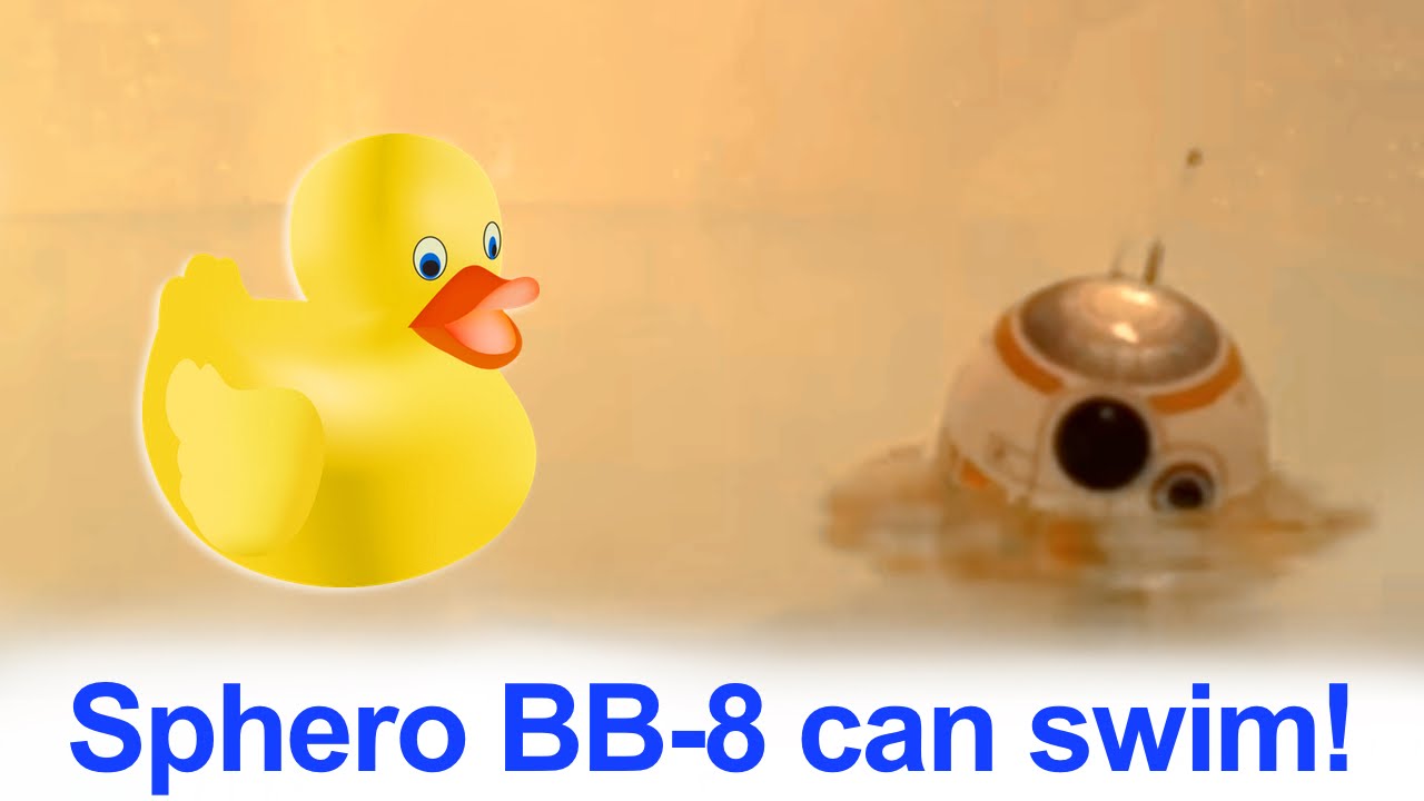 Is Sphero BB-8 Waterproof and Can He Swim?
