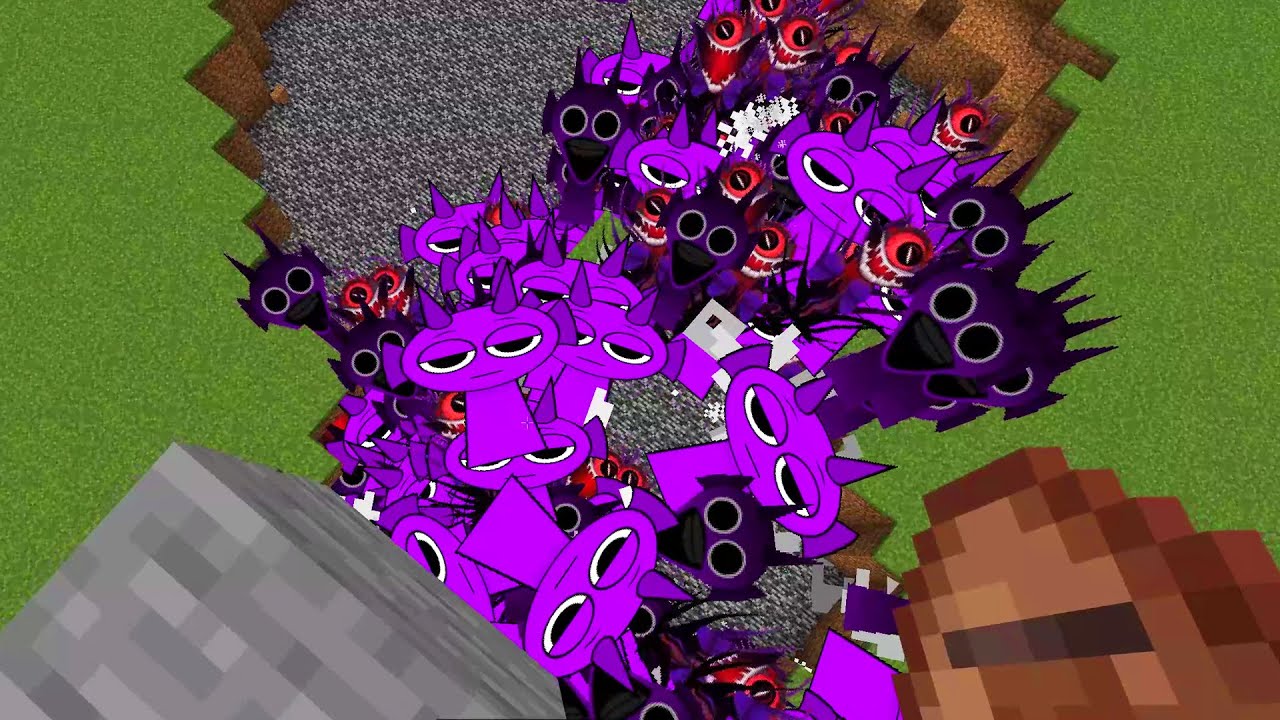 New Incredibox Sprunki Durple in Minecraft