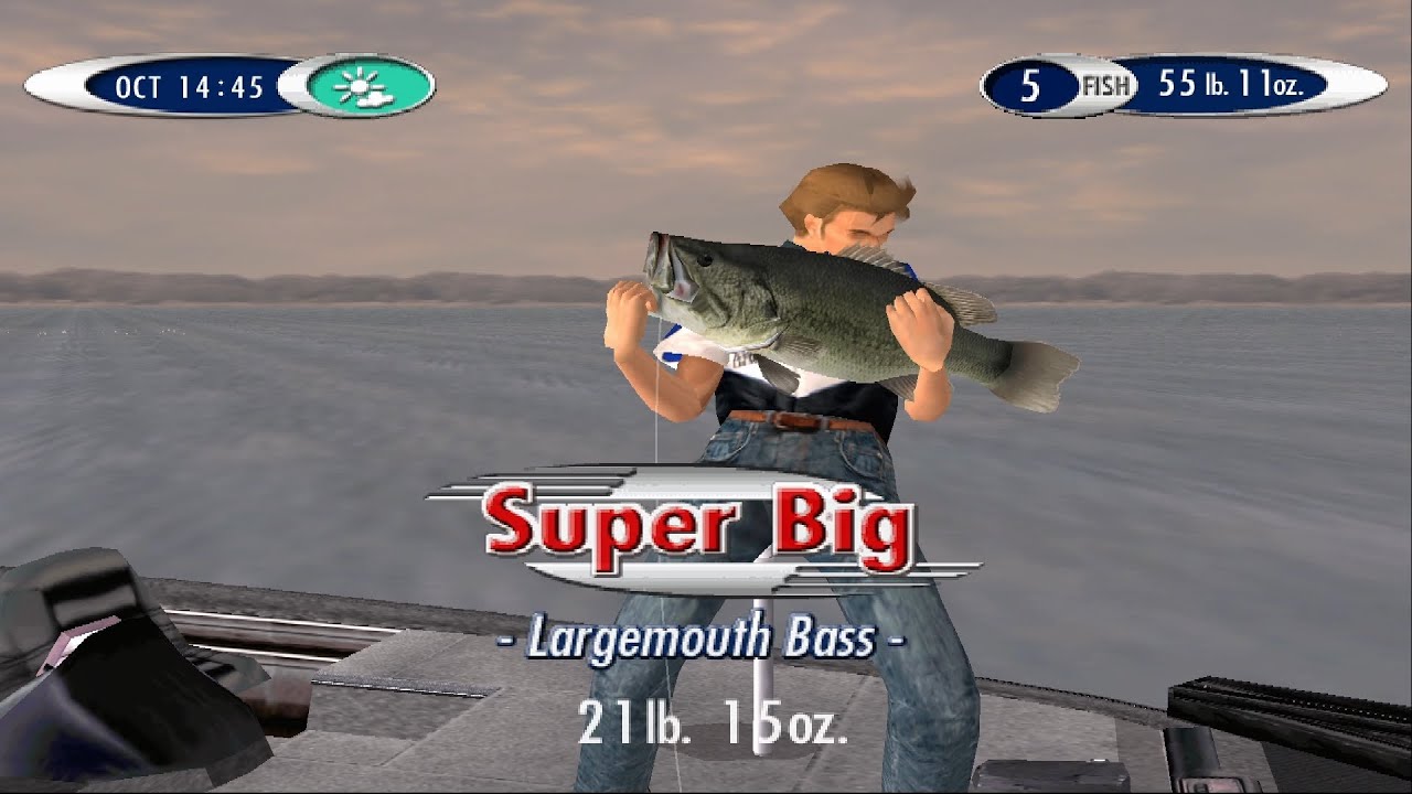 First SUPER BIG Fish! | Amateur Series | SEGA Bass Fishing Duel (PS2)