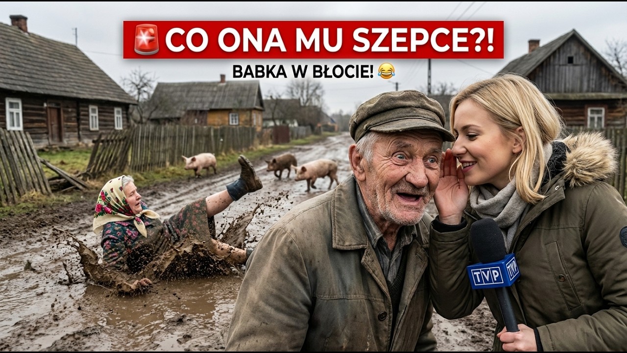 Wiejski CNN: Katastrofa, Skandal i Różowe Mleko!