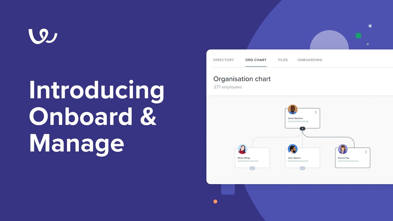 Introducing Onboard & Manage