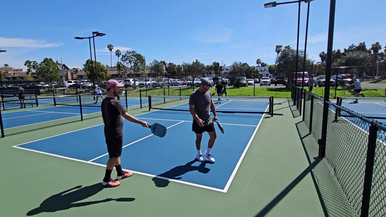 Barnes Tennis Center Pickleball Tournament 4.0 Men's Doubles - Game 3