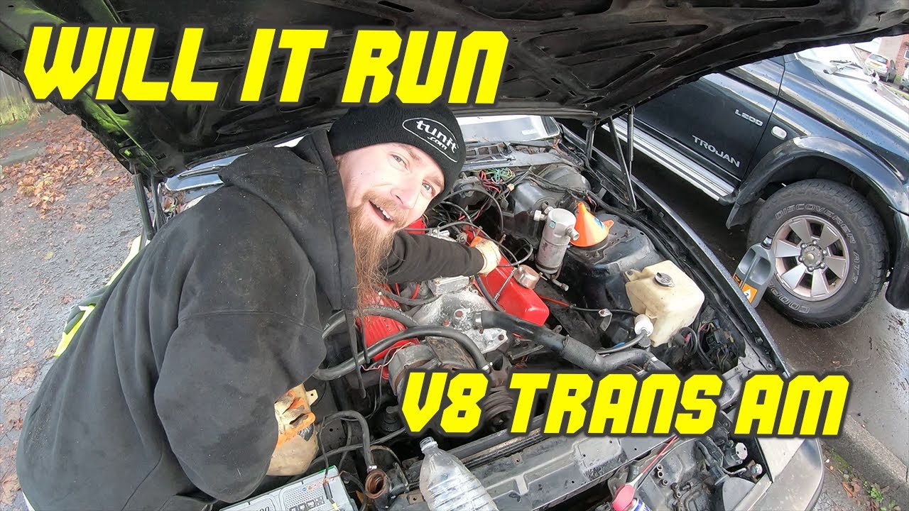 Will It Run? 5.7 1985 Pontiac Trans Am (Hasn't ran in 7 years)
