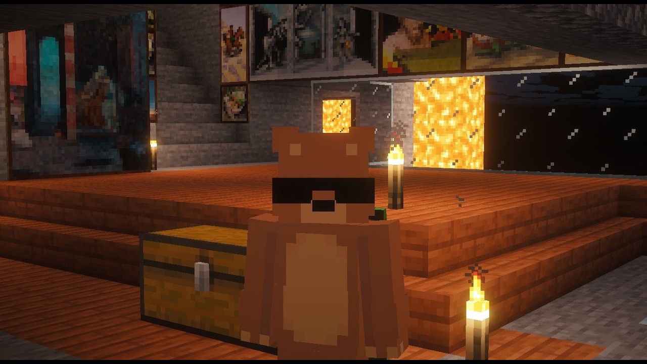 Jugando Minecraft con SHADERS