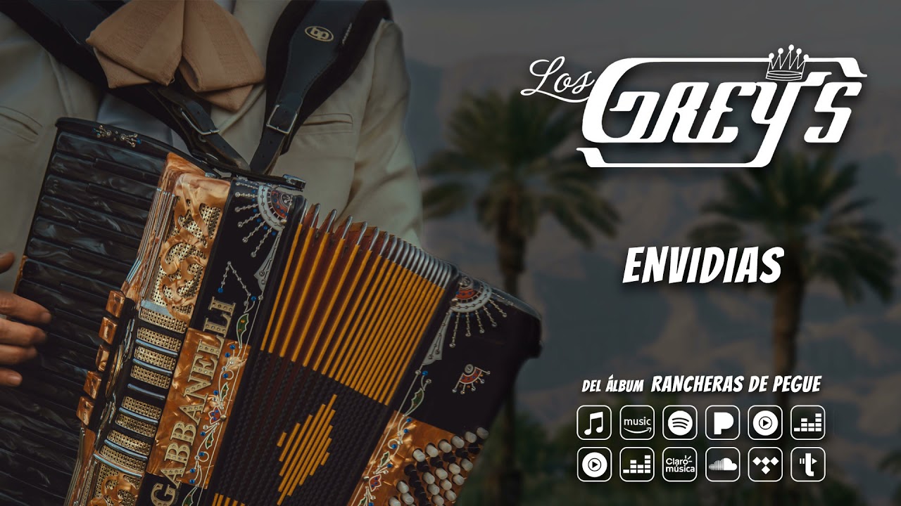 Los Grey's - Envidias (Audio Oficial)