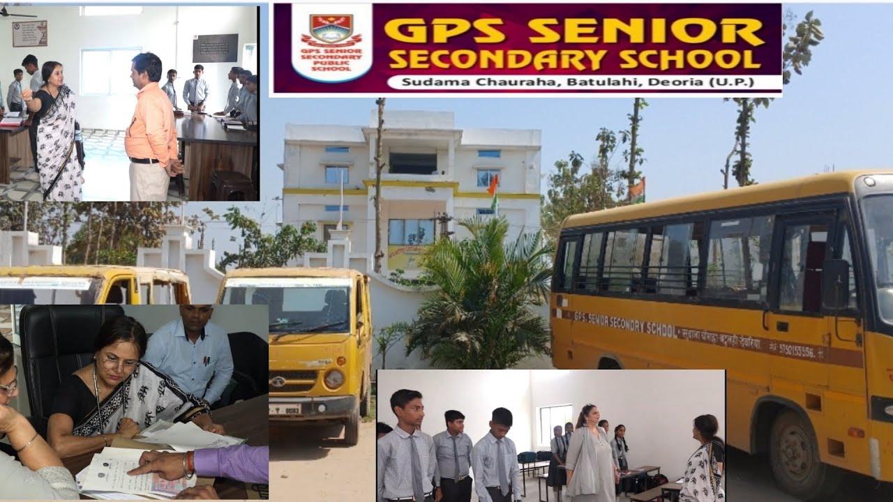 GPS SENIOR SECONDARY SCHOOL CBSE INSPECTION FOR FRESH AFFILIATION UPTO SENIOR SECONDARY LEVEL