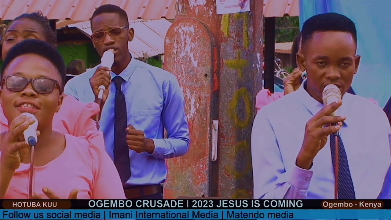 NANI KAMA WEWE BWANA NYEGEZI SDA CHOIR LIVE PERFORMANCE AT OGEMBO CRUSADE KENYA 2023