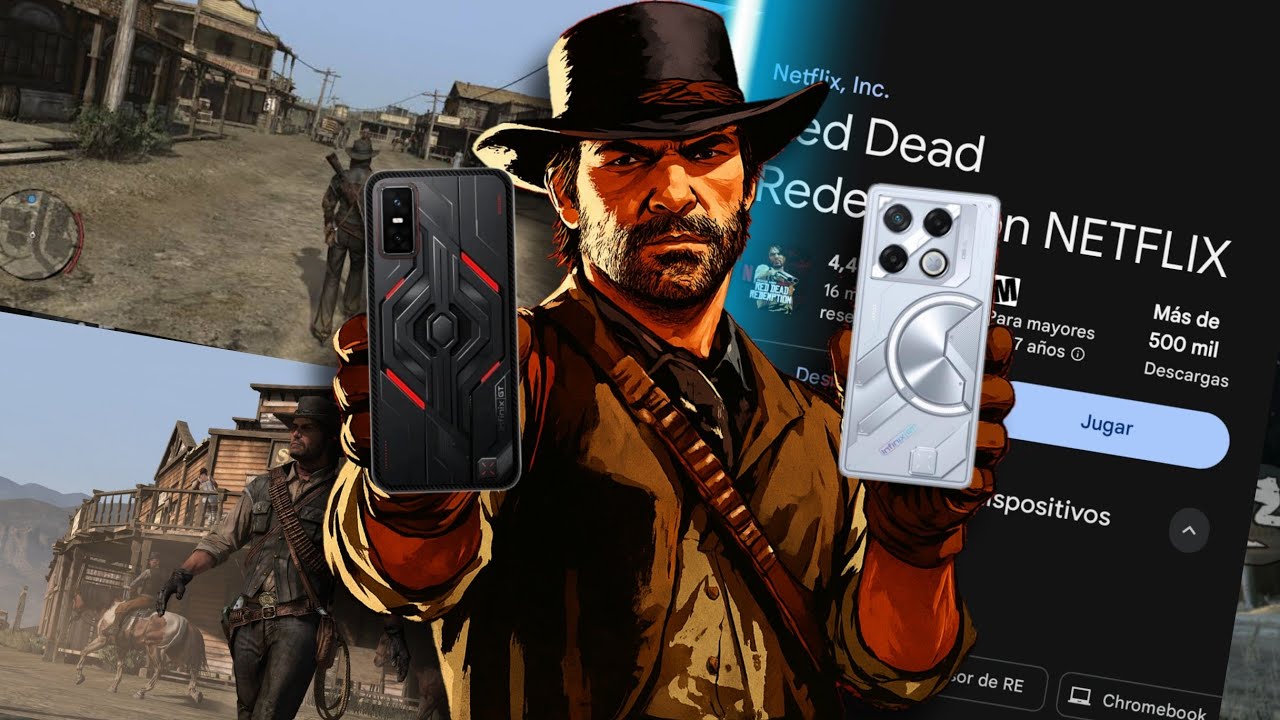 Red Dead Redemption en el Infinix GT20 y GT30 Pro