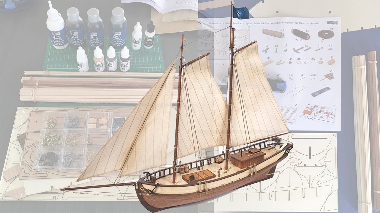 UNBOXING del Polaris. Barco de iniciación de OcCre - Modelismo Naval - Modelismo Naval