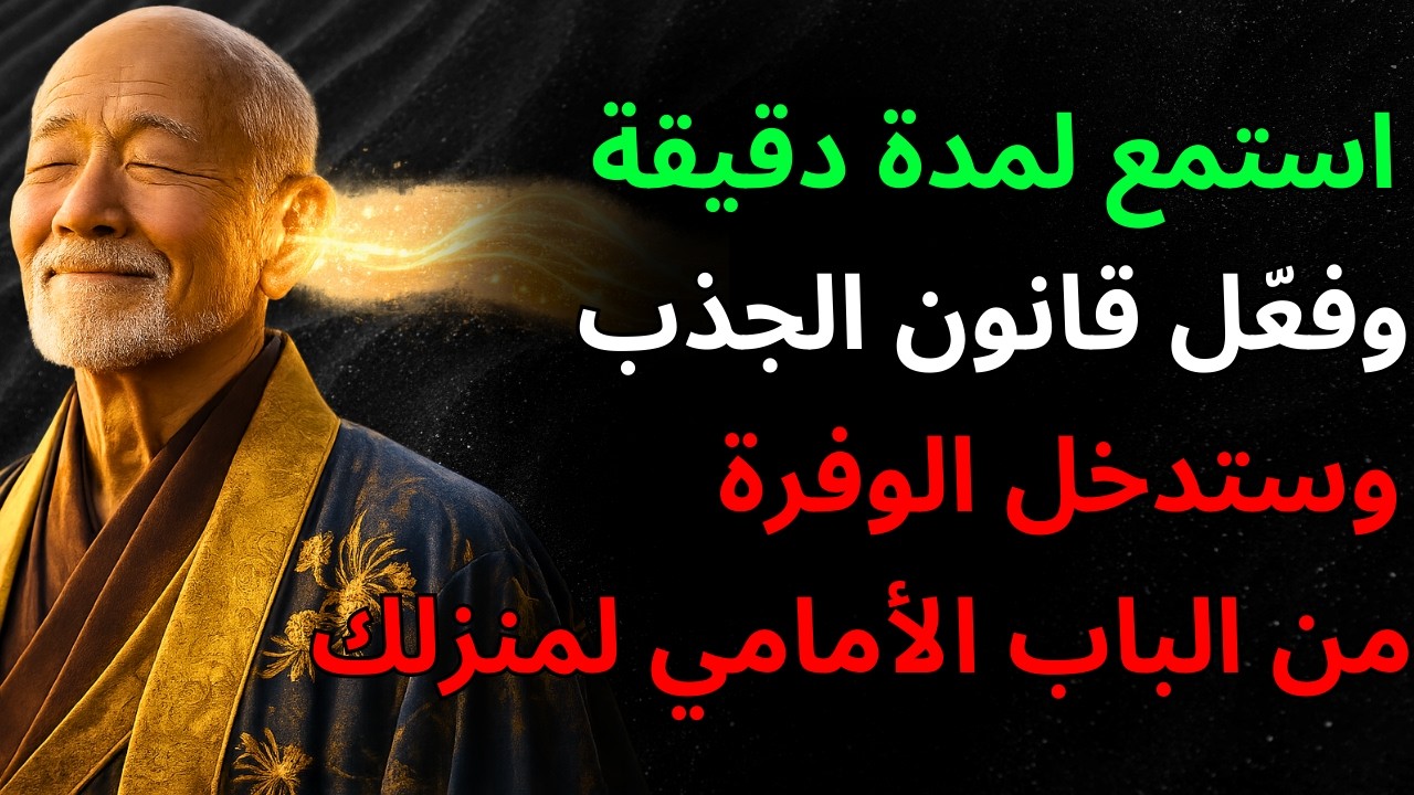 استمع دقيقة واحدة وفعّل قانون الجذب — وتدخل الوفرة من باب منزلك (مرة واحدة في العمر)