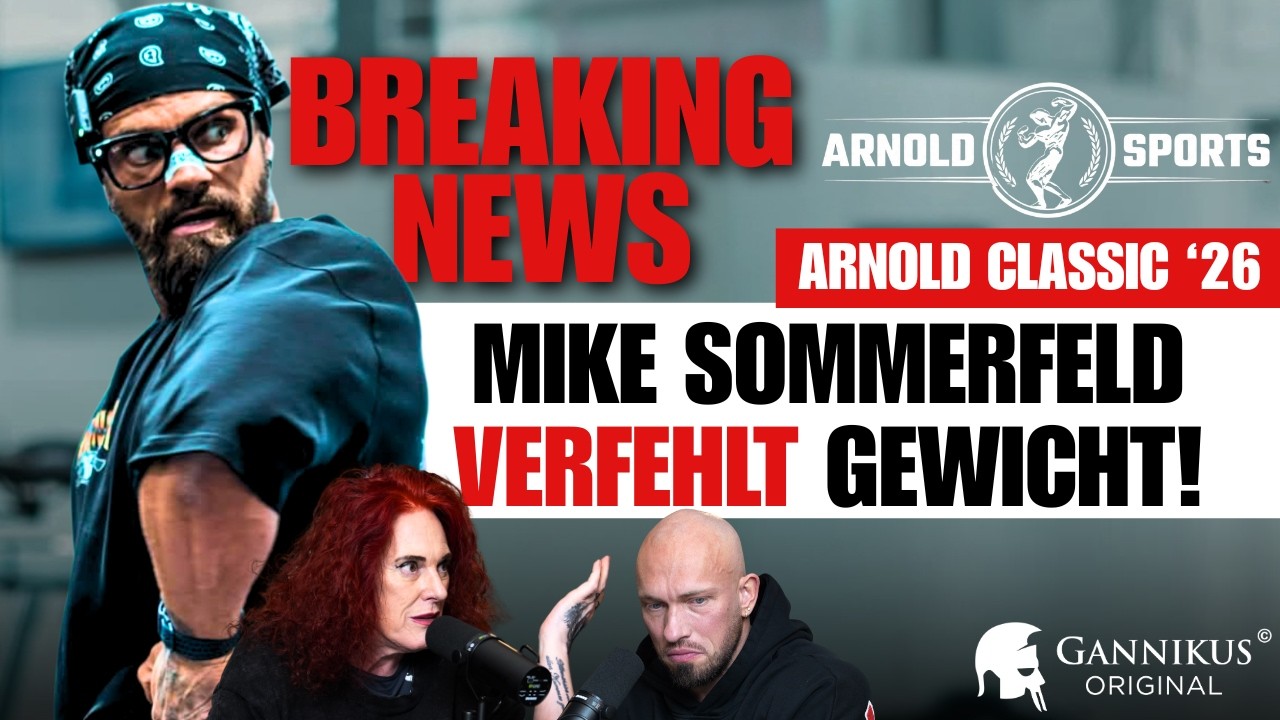 Mike Sommerfeld verfehlt Gewicht bei der Arnold Classic 2026 🚨 - Breaking News