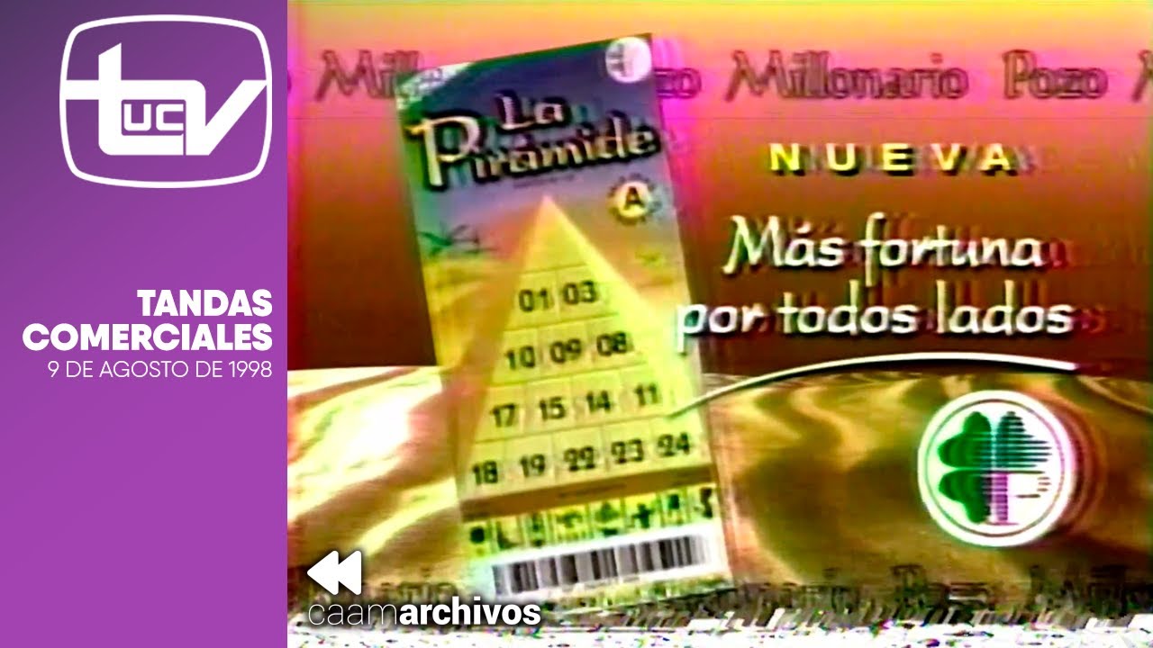Tandas Comerciales Canal 13 @ 9 de agosto de 1998
