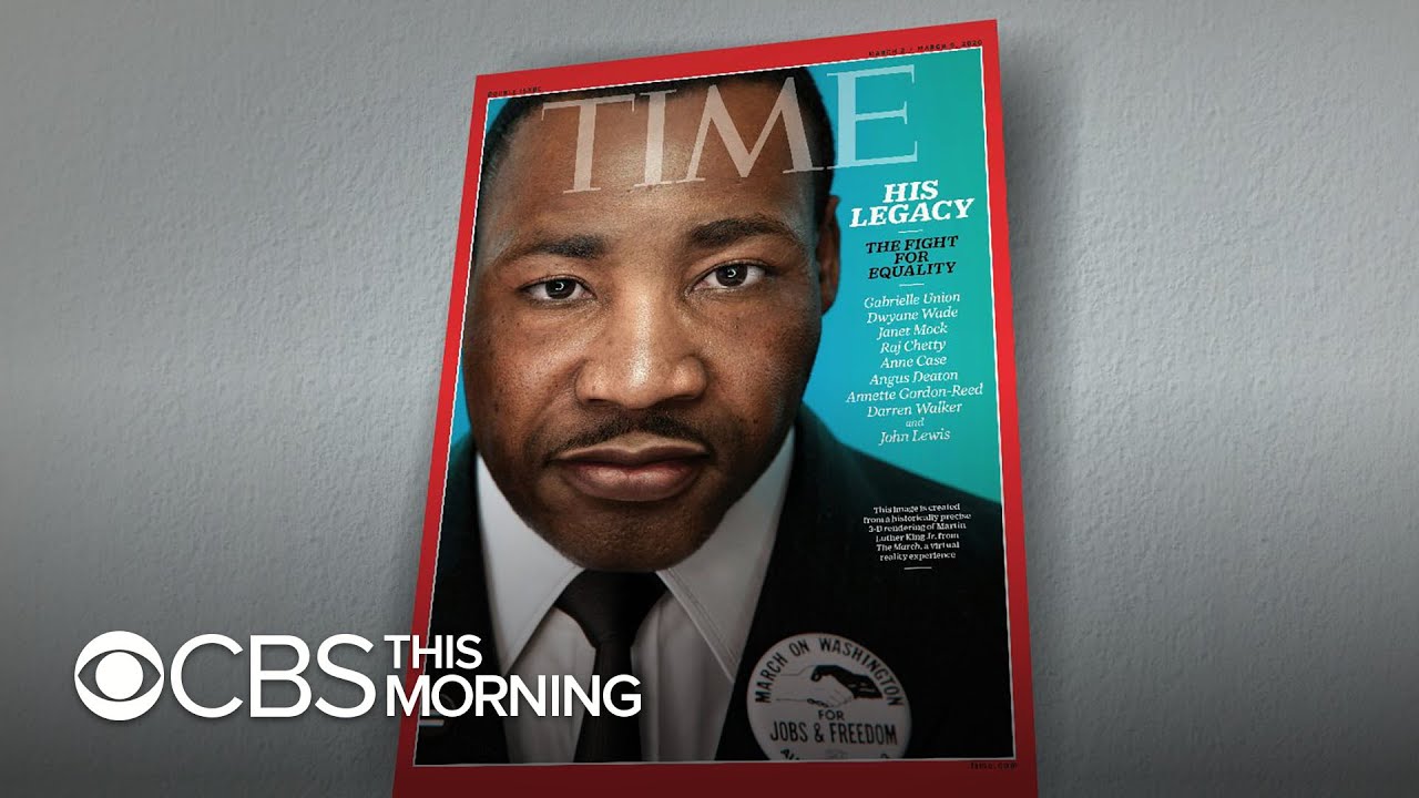 TIME Magazine cover features virtual reality image of Martin Luther King Jr