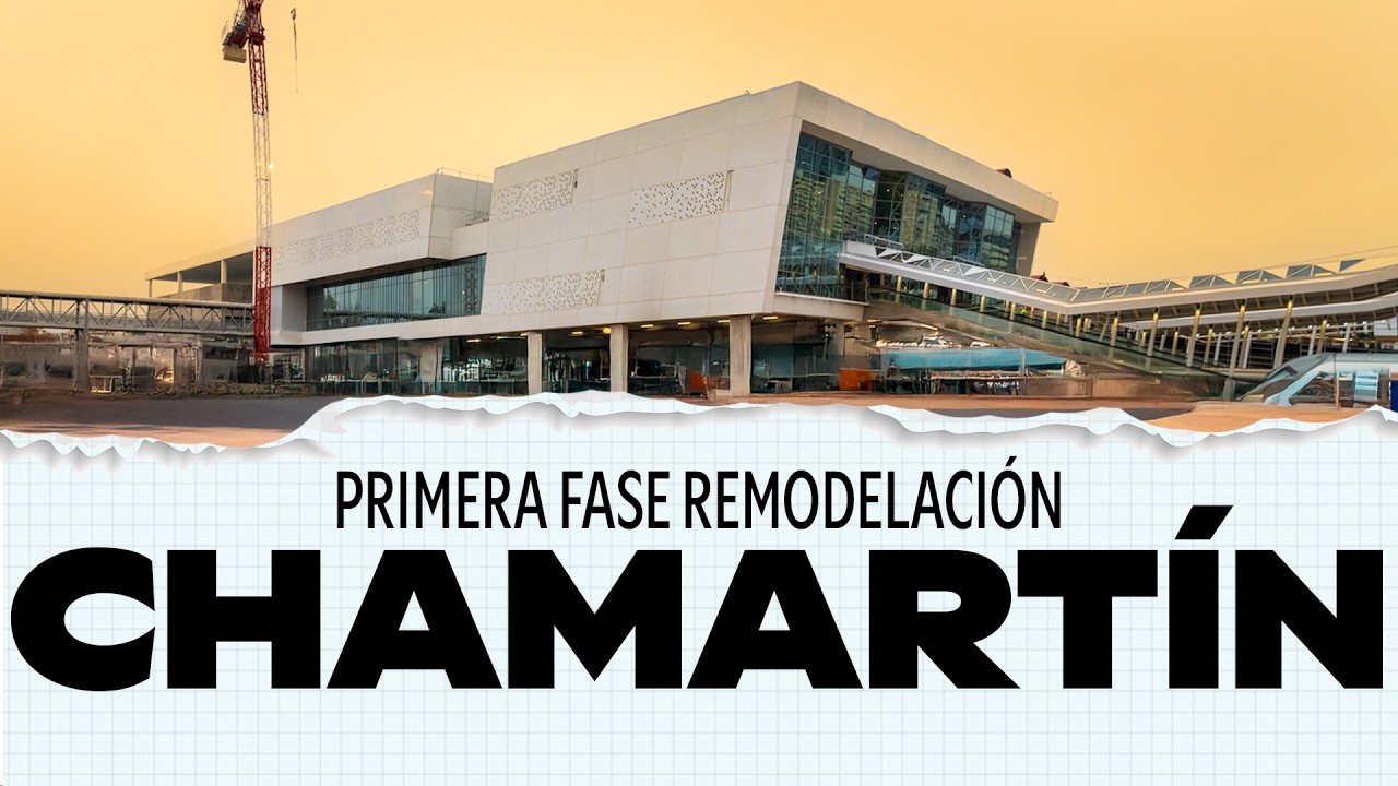 El Nuevo Vestíbulo de la ESTACIÓN de CHAMARTÍN