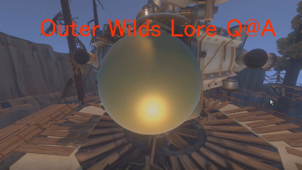 Ответы на вопросы по истории Outer Wilds